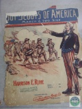 Boy Scouts of America March & Two Step Sheet Music 1932