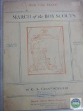 March of the Boy Scouts Sheet Music By G.A. Grant-Schaeffer