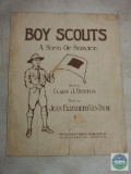 Boy Scouts A Song of Service Sheet Music