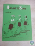 Here Comes The Scouts Piano solo Music Sheet 1960 Copyright