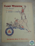 Boy Scouts Camp Winsum March Music Sheet 1933 Copyright