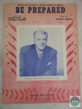 Boy Scout's Be Prepared Music Sheet 1946 Copyright