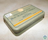 Boy Scouts Official First Aid Kit tin Pre-1934 Empty