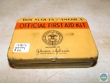 Boy Scouts Official First Aid Kit tin 1930's Empty