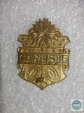 Carlisle South Carolina Police Hat Badge Early 1900's