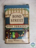 Vintage Philp Morris Bond Street Tobacco Pipe Tin