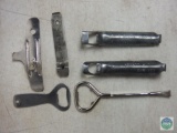 6 pieces Vintage Paint and Bottle Openers