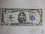 1934 US $5 Bill Silver Certificate