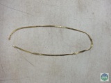 14kt Gold Herringbone Necklace for Scrap