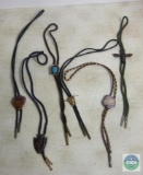 Lot of 6 Bolo Ties