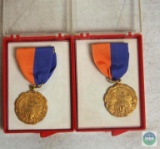 Camp Susquehannock Medals 1963 lot of 2