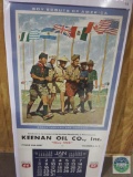 Boy Scouts 1967 Calendar 