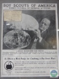 1925 Framed Newspaper Boy Scouts of America Article 23