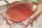 Wood Dining Table w/ 2 Leaf's & 6 Chairs