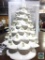 Hallmark White Ceramic Christmas Tree
