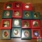 Lot of Waterford Christmas ornaments