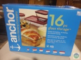 New Kitchen Aid Mixer & Anchor Glass Storage Set