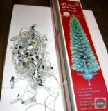 6' Fiber Optic Christmas Tree & Strand of Lights