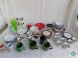 Lot of Cups & Kitchen Items