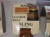 Hunter leather rifle slings