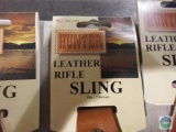 Hunter leather rifle slings