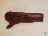 Leather slim jim holster