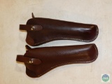 Hunter leather holsters