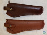 Leather Blackhawk holsters