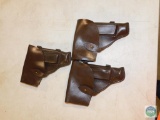 Vintage German leather holsters