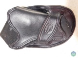 Pullman leather cross draw holster