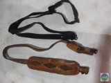 Rifle slings with swivels