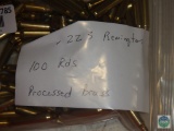 .223 Remington processed brass