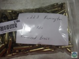.223 Remington processed brass