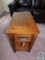 Wood Side Table with Drawer 22