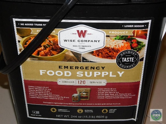 Wise Company New Emergency Food Supply 120 Servings