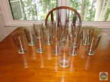 Lot of 15 Glass Tumblers