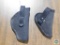 Lot of (2) soft pistol holsters