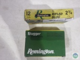 Two boxes - Remington 12-gauge rifled slugs