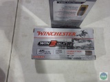 Two boxes - Winchester 45 ACP 230-grain ammunition