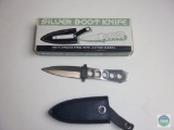 NEW - Silver Boot Knife with sheath