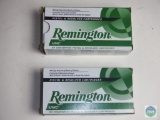 Two boxes - Remington 380 Auto ammunition