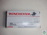 Winchester - 45 Auto ammunition - 50 round box