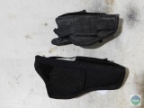 Lot of (2) soft pistol holsters