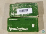 Two boxes - 17 Remington ammunition