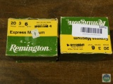 Two boxes - Remington 12-gauge 3-inch magnum shotgun shells
