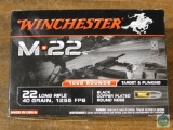 1000-round box - Winchester M-22 - 22 Long Rifle ammunition