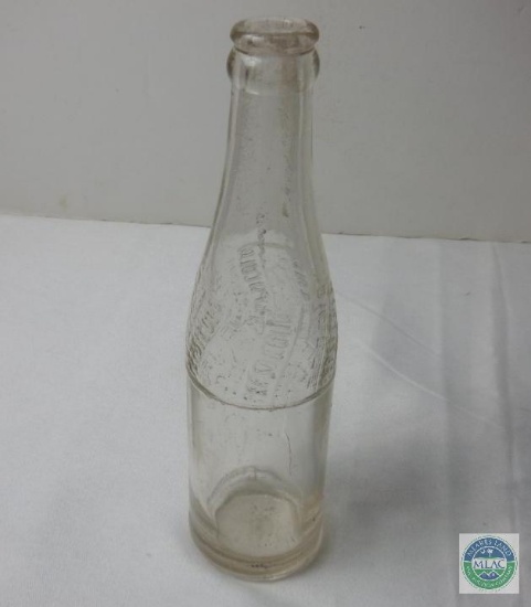 Pepsi-Cola Clear Glass Bottle 10 oz *No Label