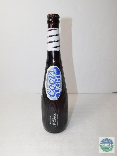 Coors Light 18 Full Bottle 1 Pint Baseball Bat Limited Edition