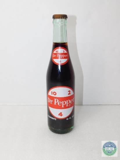 Dr Pepper 10 oz Bottle Full 10 2 4