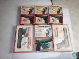 Lot of 6 Air Pistols Marksman & Walther in the Boxes